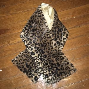Cheetah print scarf